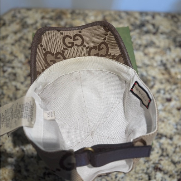 Authentic JUMBO GG CANVAS BASEBALL HAT - Picture 6 of 6
